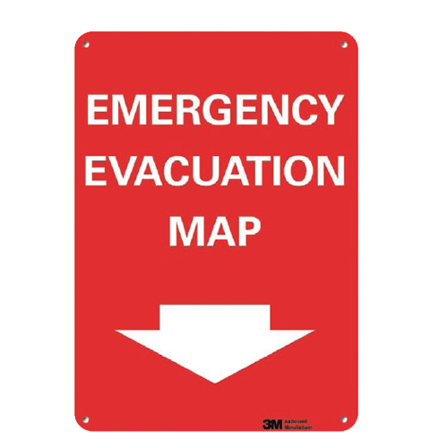 SIGNAGES - EVACUATION MAP - King Safety Net Inc.