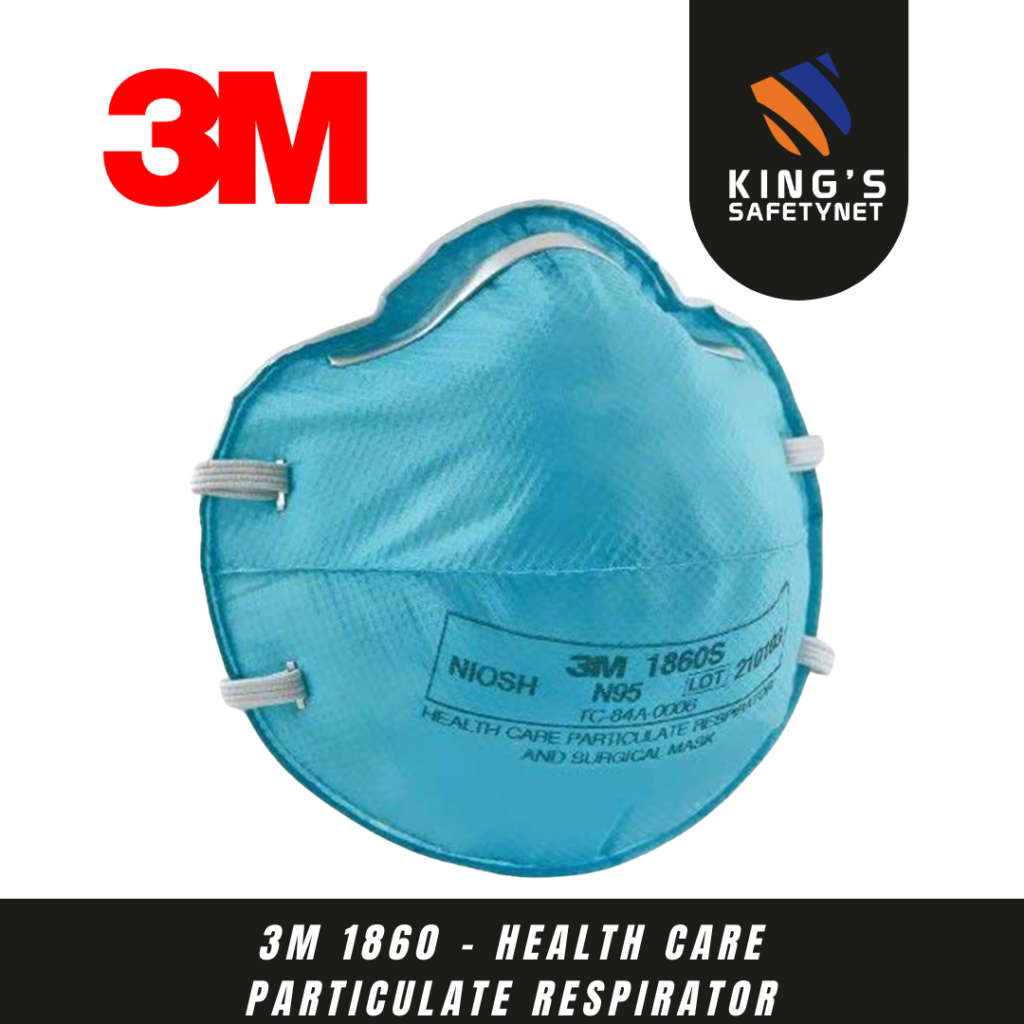 3M 1860 – Health Care Particulate Respirator – Kings Safetynet